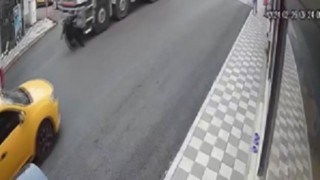 İzmirde feci ölüm kamerada