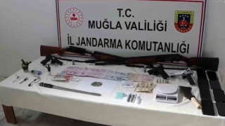 Jandarmadan Muğla ve Aydında uyuşturucu operasyonu