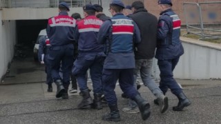 Jandarmanın yakaladığı hırsızlık şüphelisi 14 şahıstan 9u tutuklandı