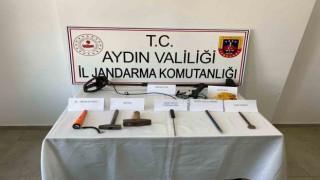 Kaçak kazı jandarmaya takıldı