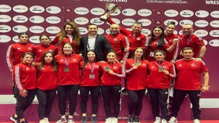 Kadın Güreş Milli Takımı, Avrupa ikincisi