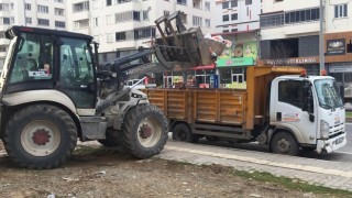 Kahramanmaraş Caddeleri, İnşaat Atıklarından Temizleniyor