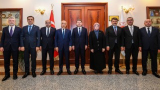 Kahramanmaraş Heyeti Başkentte Bakanları Ziyaret Etti
