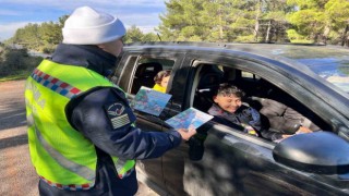 Karacasuda sürücüler hem denetlendi hem bilgilendirildi