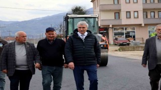 Karapürçekte 3 buçuk kilometrelik hat sil baştan yenilendi