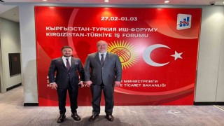 Kırgızistan-Türkiye İş Forumu Bişkekte yapıldı