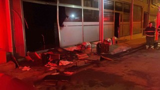 Kırklareli Belediyesi şirket binasında yangın çıkaran şüpheli tekrar gözaltına alındı