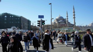 Kış ayında İstanbulda bahar havası yaşanıyor