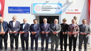 Konya OSB tarafından İskenderuna kazandırılan ilkokulun açılışı yapıldı