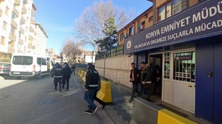 Konyada aranması bulunan 77 şahıs yakalandı
