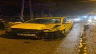 Konyada otomobilin çarpığı yaya yaralandı