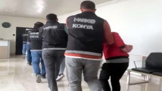 Konyada polis ekipleri 192 aranan şahsı yakaladı