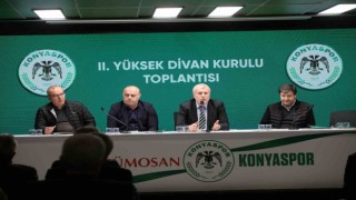 Konyasporda 2. Yüksek Divan Kurulu toplantısı yapıldı