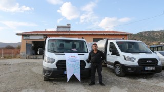 Kooperatifin süt toplama araçları TKDK desteği ile yenilendi