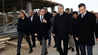 Köy evi İnşaatları Sürüyor