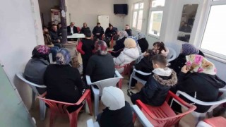 Köy odalarında veli toplantısı