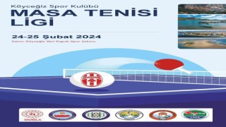 Köyceğizde masa tenisi ligi başlıyor