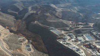 KTÜ heyeti Erzincandaki maden sahasında inceleme yaptı