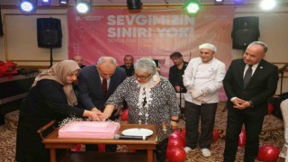 Küçükçekmece Belediyesi 65 yaş üstü çiftler için Sevgililer Günü daveti düzenledi