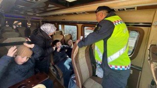 Kütahyada okul çevreleri ve servis araçlarına yönelik denetimler yapıldı