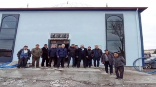 Kütahyada Safa Merve Camii inşaatı sürüyor