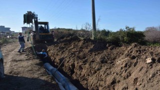 Lapseki Belediye ekipleri altyapıda titiz çalışmalarını sürdürüyor