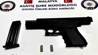 Malatyada çok sayıda silah ve uyuşturucu ele geçirildi