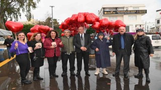 Manavgat Belediyesinden Sevgililer Günü jesti