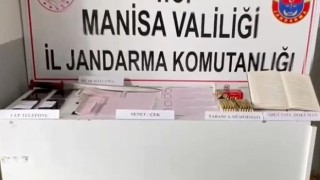 Manisada tefeci operasyonu: 3 gözaltı