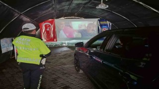 Mardinde sürücüler Yaşam Tünelinden geçiyor