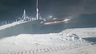 Marmara Denizinde batan geminin son görüntüsü ortaya çıktı
