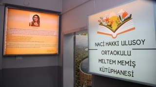 Meltem öğretmenin adı okul kütüphanesi ile yaşatılacak