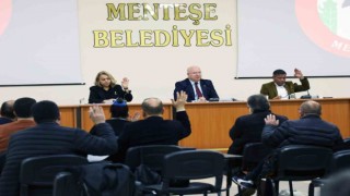 Menteşe Belediye Meclisinde yılın ikinci toplantısını