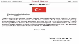 Merkez Bankası Başkanlığına Fatih Karahan atandı