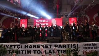 MHP aday tanıtım toplantısında büyük coşku