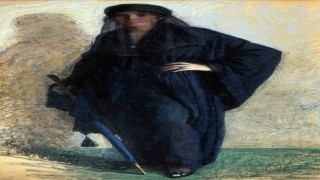 Mihri Hanımın Otoportresi Türkiye İş Bankası Resim Heykel Müzesinde