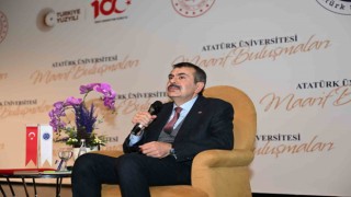 Milli Eğitim Bakanı Tekin, Erzurumda ‘Maarif Buluşmalarına katıldı
