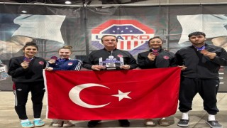 Milli tekvandoculardan, Amerika Açık Tekvando Turnuvasında 4 madalya