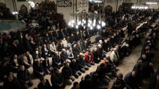 Miraç Kandilinde Ulu Camii doldu taştı