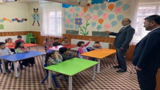 Müftü İmamoğlu, Sultandağında öğrencilerle derse katıldı