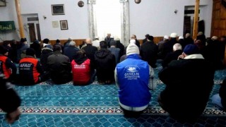 Muğlada depremde hayatını kaybeden vatandaşlar için dua edildi