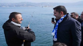 Murat Kurumdan Sarıyerdeki olta balıkçılarına müjde: Sahile vatandaşlarımızın ihtiyaçlarını giderecek seyyar kabinler koyacağız”