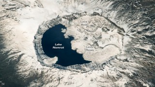 Nemrut Krater Gölü NASA astronotlarının gözdesi oldu