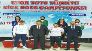 Niğdeli sporcular Kick Boks Türkiye Şampiyonasından 5 madalya ile döndü