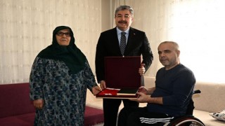 Osmaniye Valisi Erdinç Yılmaz Gazi Askeri Ziyaret Etti