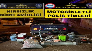 Osmaniye'de Oto Hırsızları Kıskıvrak Yakalandı