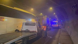 Osmaniye'de tünelde zincirleme trafik kazası: 1 ölü