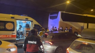 Osmaniyede tünelde zincirleme trafik kazası: 1 ölü, 6 yaralı
