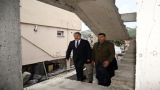 Osmaniyede yerinde dönüşüm projesinde inşaatlar yükseliyor