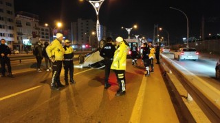 Otomobil takla attı, sürücüsü bulunamadı
